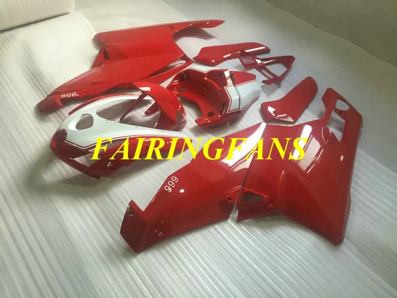 Литьевая форма Обтекатели кузова для DUCATI 749 999 03 04 ducati 2003 2004 ABS Горячий красный