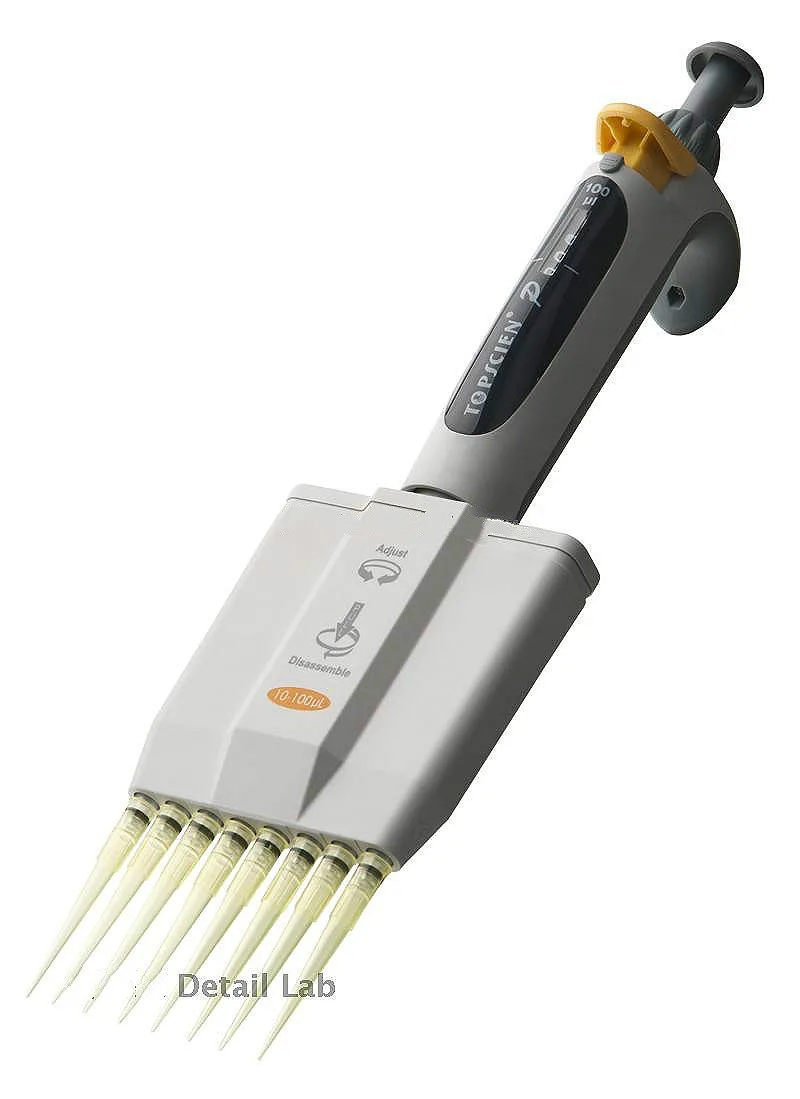 Многоканальные микропипетки многоканальные ручные пипетки с регулируемым