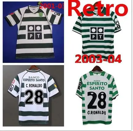 2003 2004 Ретро спортивные Лиссабон Клубная футболка Camiseta спортивный клуб