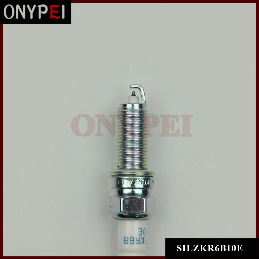 4 шт./лот иридиевая Свеча зажигания SILZKR6B10E 93815 для Hyundai i30 i40 Veloster Kia Soul Cee 'd 93815|Свечи