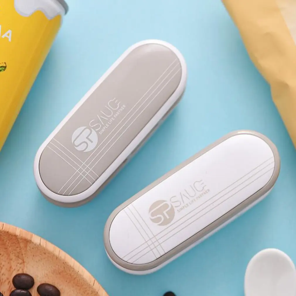 Упаковочная машина для закусок портативная мини маленькая пластиковая