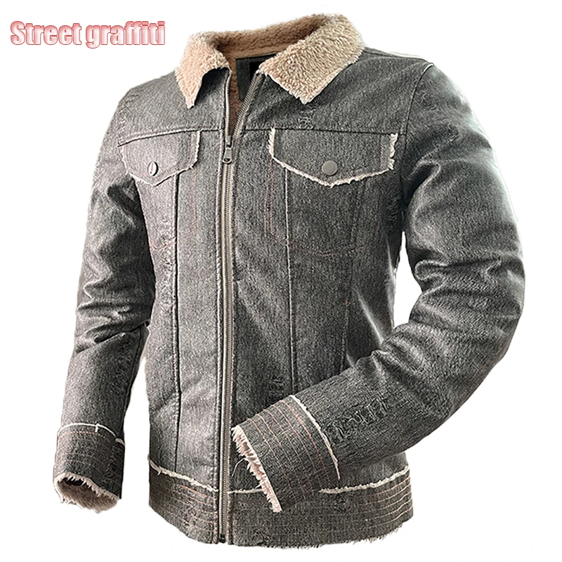 

Men Winter Thick Warm Fleece Casual Leather Pu Jacket Coat 2021 New Autumn Men Outwear Military Motor Biker Leather Jackets Men