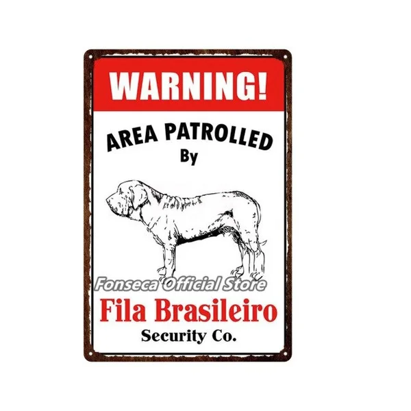 

Metal Plate Animal Tin Sign Wall Bar Home Art Decor Vintage Metal Poster 30X20CM