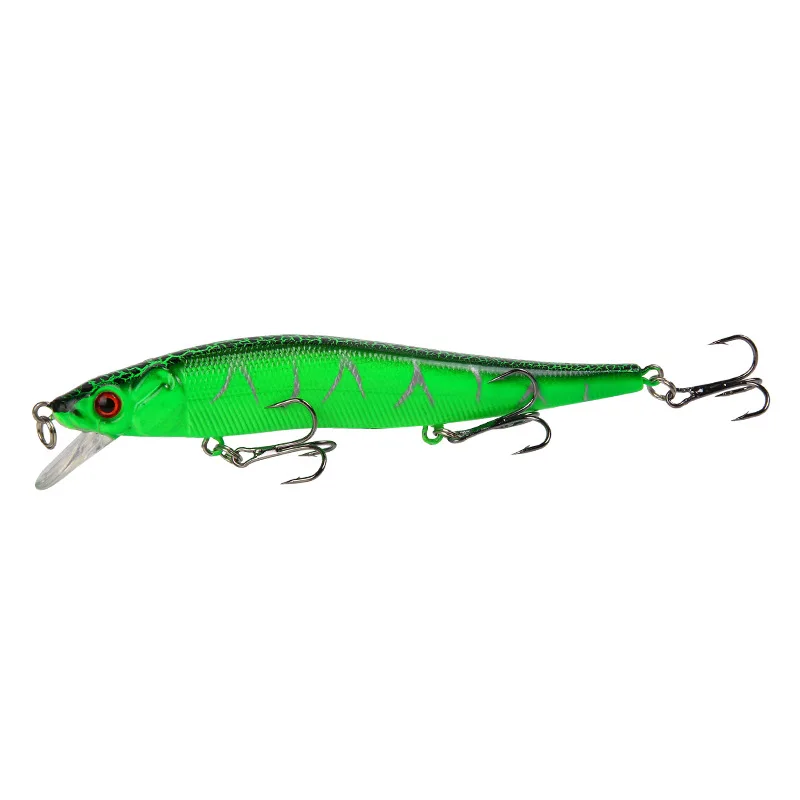 Плавающий моделирование люминола 11 5 см/15 г с резиновым покрытием рыболовная