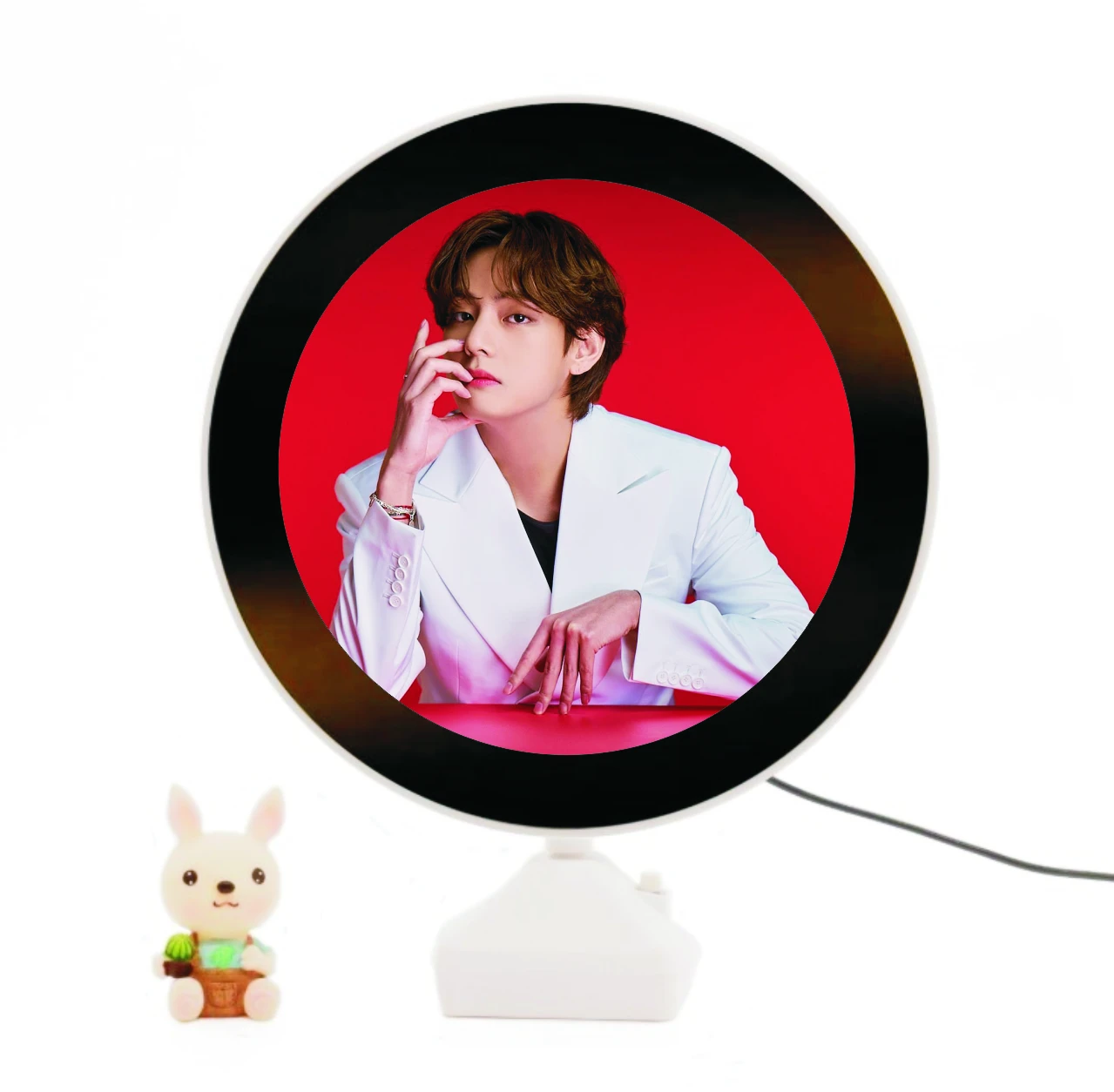 

2021 горячая Распродажа Kpop соответствует LDF Bangtan Boys Круглый Волшебный зеркальный подарок для фанатов декоративные аксессуары фоторамка