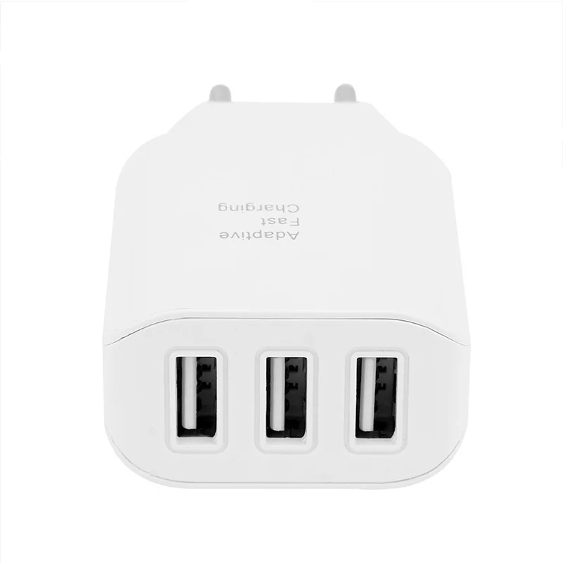 

AC DC Universal 5V Power Adpater Supply 3Ports USB Fast Charger 5V 2A USB Power Adpater Supply Charger 220V TO 5V EU Plug
