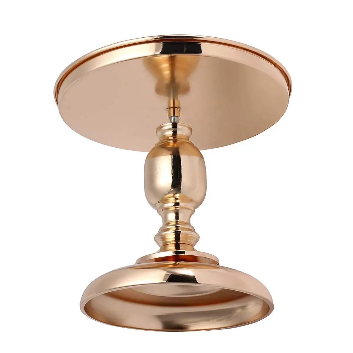 

8/10/12 Inch Mirror Wedding Decoration Cupcake Display Rose Gold Metal Cake Stand Cake Tools Bakewar Decoration