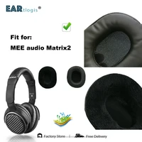 replacement ear pads for mee audio matrix2 matrix 2 matrix 2 headset parts leather cushion velvet earmuff earphone sleeve cover