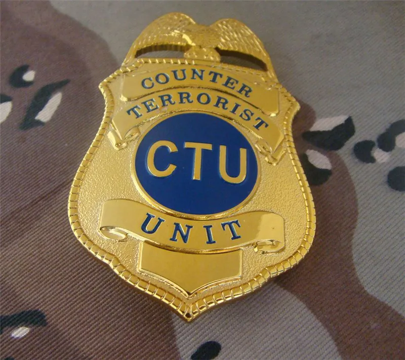 Соединенные Штаты металлический значок блок контртеррористической CTU фирменный