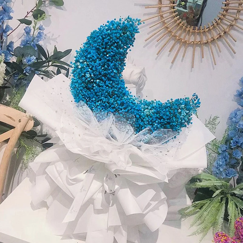 

Heart Moon Shape Flower Foam Sucker Props For Party Wedding Decoration Supplies