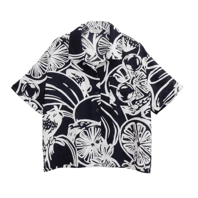 Женская блузка лето 2019 корейский Кардиган-кимоно шикарная Повседневная рубашка