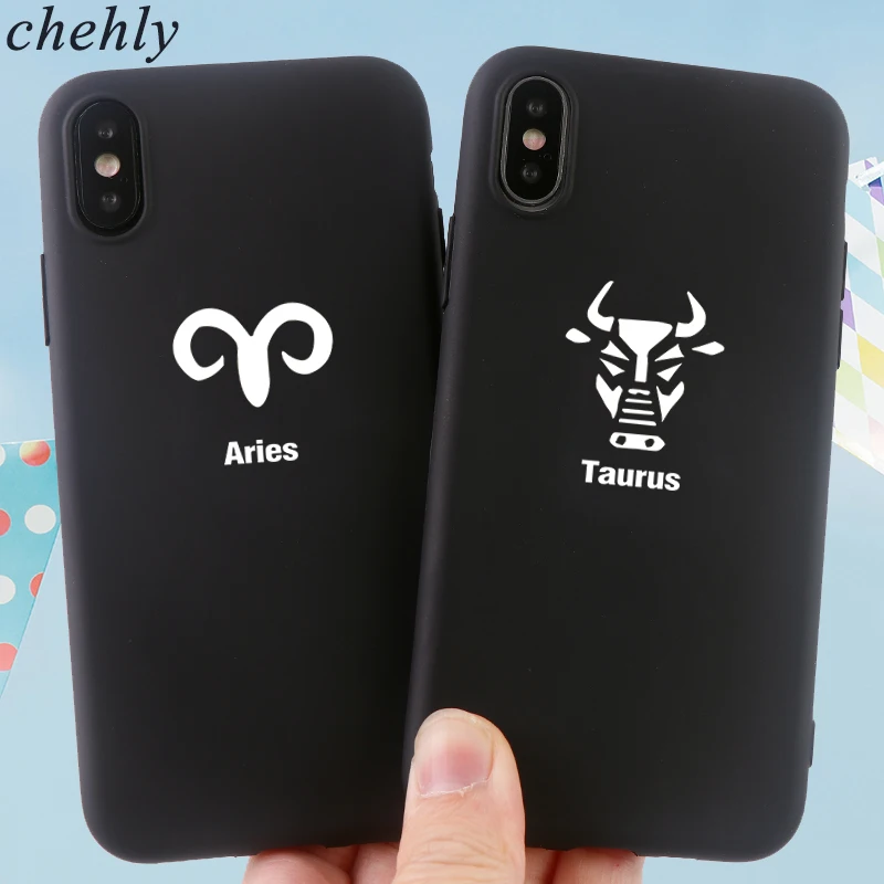 Чехол для телефона Twelve concellations iPhone 6s 7 8 11 Plus Pro X XS Max XR мягкие силиконовые чехлы