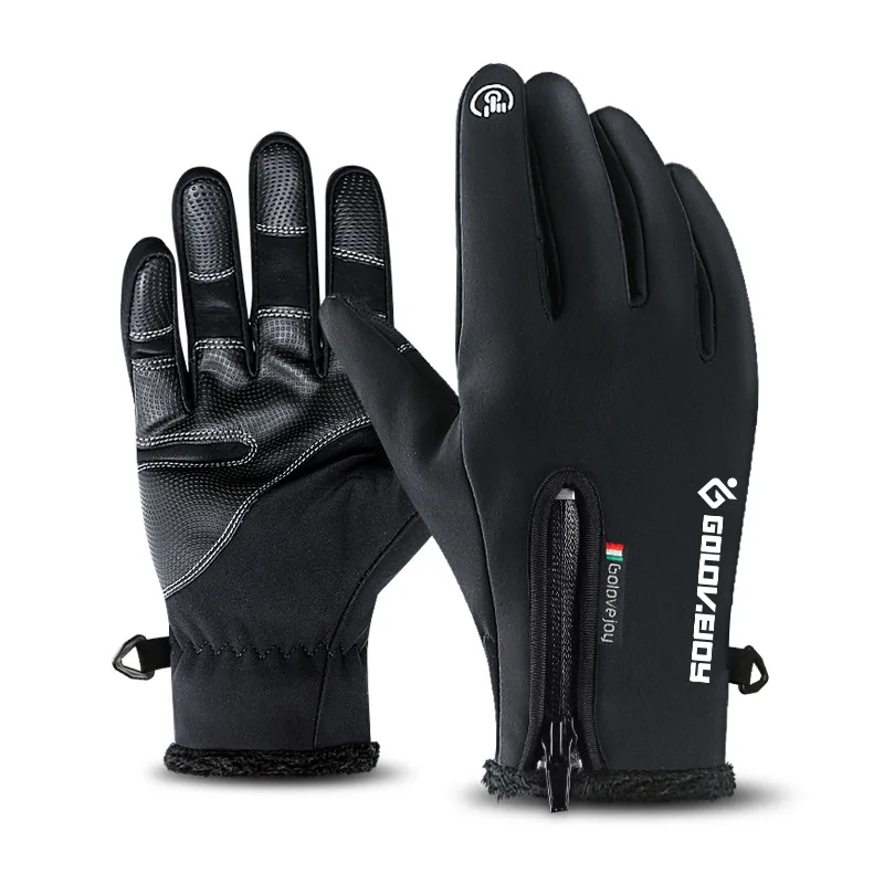 

Men's Outdoor Cycling Gloves Full Finger Winter Touch Screen Windproof Mountain Bike Warm Gloves Mtb Motorcycle Accessories