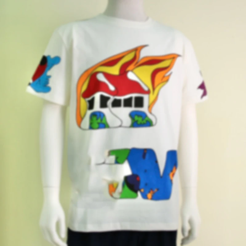 

Men's Branded luxury clothing Oversized t-shirt Anime off white Women's t-shirt harajuku summer Dress