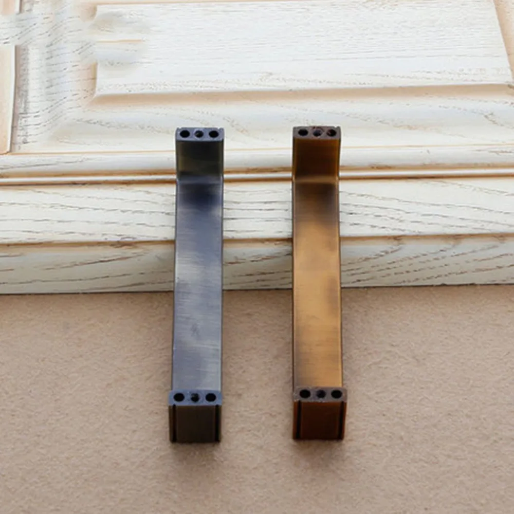 Квадратный современный шкаф ручки тянуть сплошной чугун кухонный мебель для