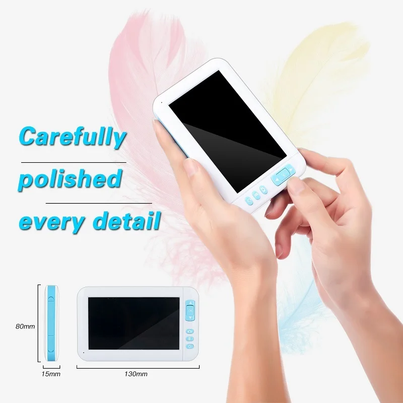 Эндоскоп HD 1080p 4 3 дюймовый Hd Tft Ips schem камера Otoscopio Digitale ушной монитор|Камеры
