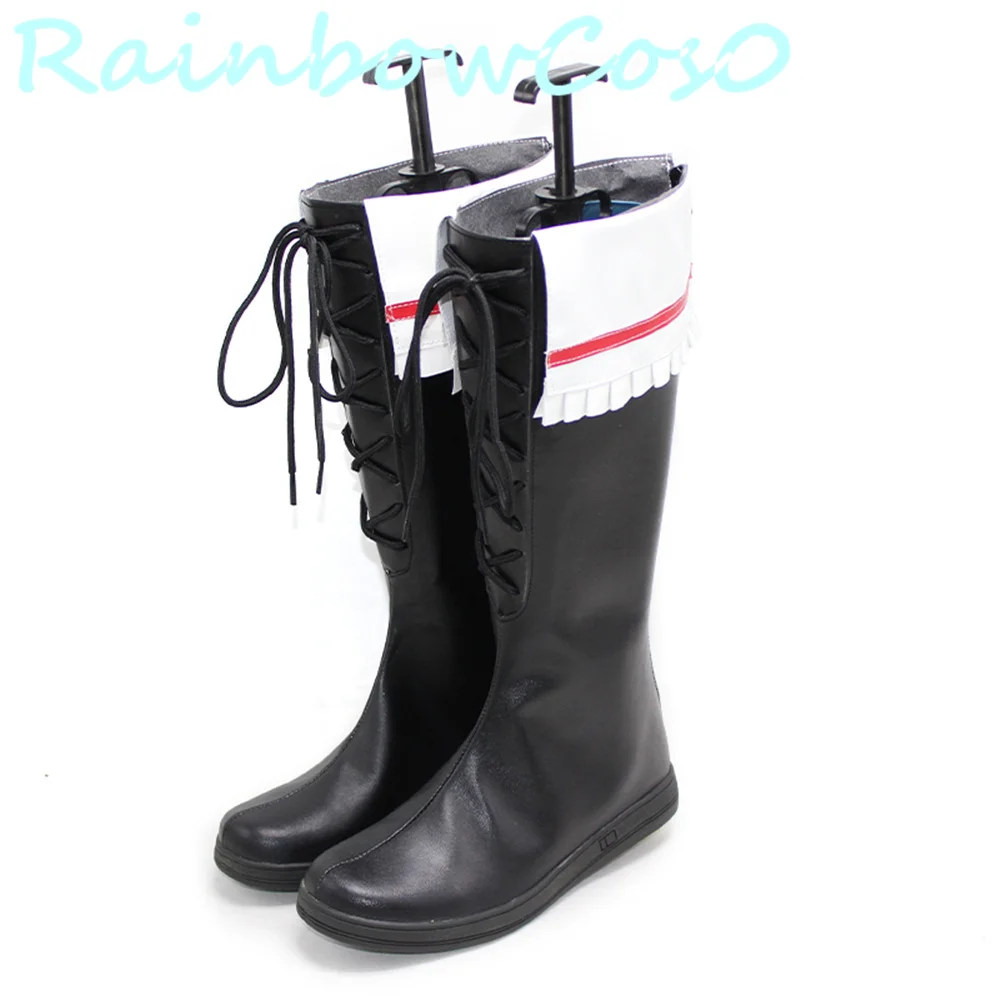 Люблю жить! Love Live Honoka Kousaka Обувь для косплея Сапоги Аниме Карнавал Вечеринка