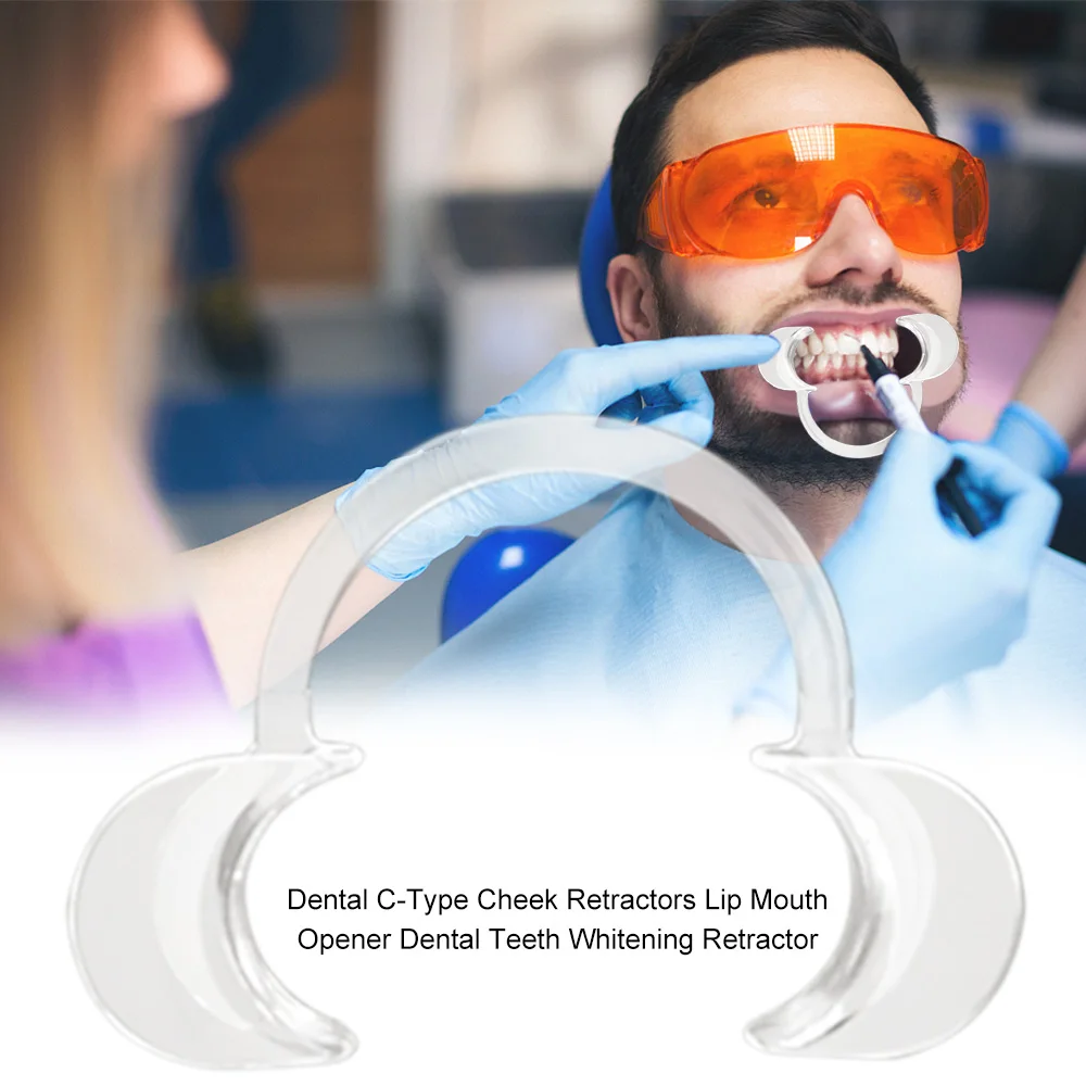 10 шт./упак. Dental C Type Ретракторы для щек отбеливание зубов Открыватель губ