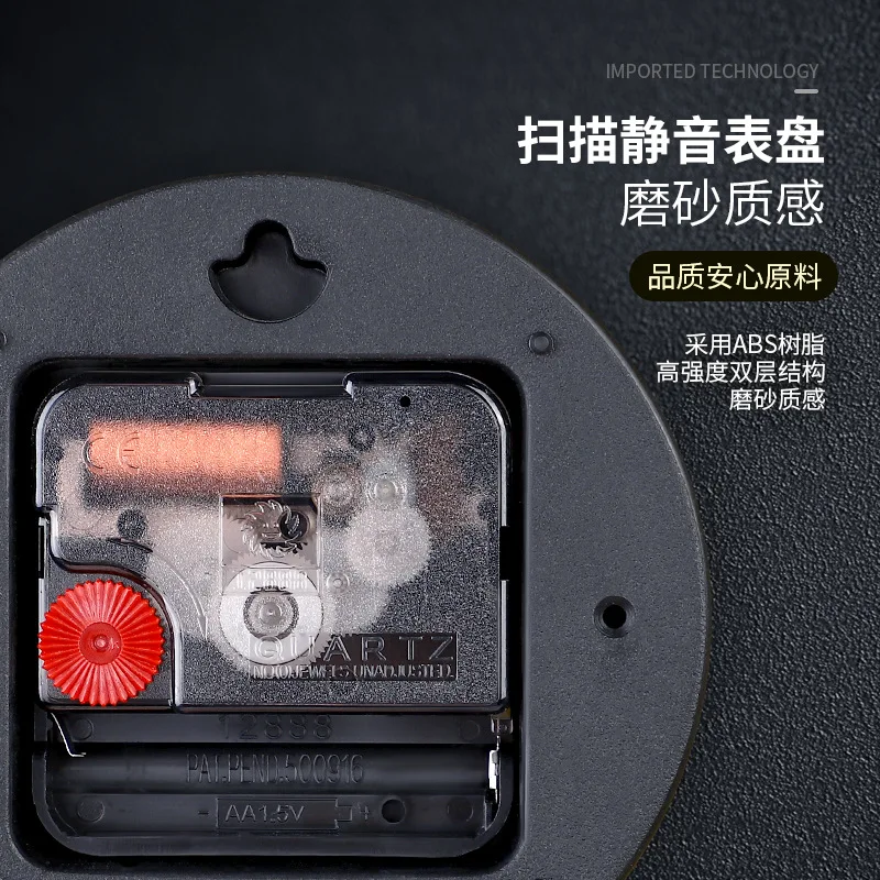 Настенные часы из кованого железа в Европейском стиле креативные бесшумные