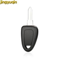 jingyuqin 30pcs remote car key shell transponder for fiat iveco uncut gt15r blank key blade case fob replacement 0 button