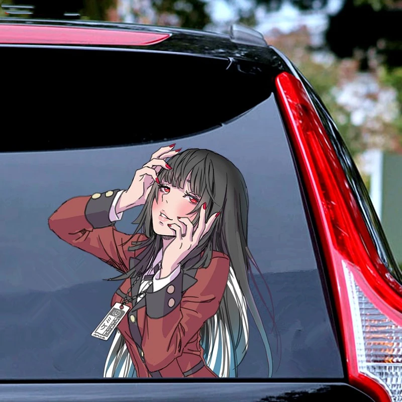 Аниме Девушки автомобиль наклейка Kakegurui Jabami Yumeko кузов Машины окно мотоцикл