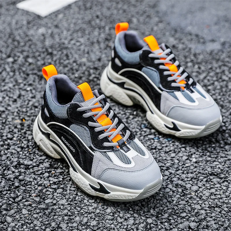 

Women Sneakers Autumn Sexy Vulcanize Shoes Female Chunky Sneakers Lace Up Women Platform Shoes Tenis Feminino N9-74