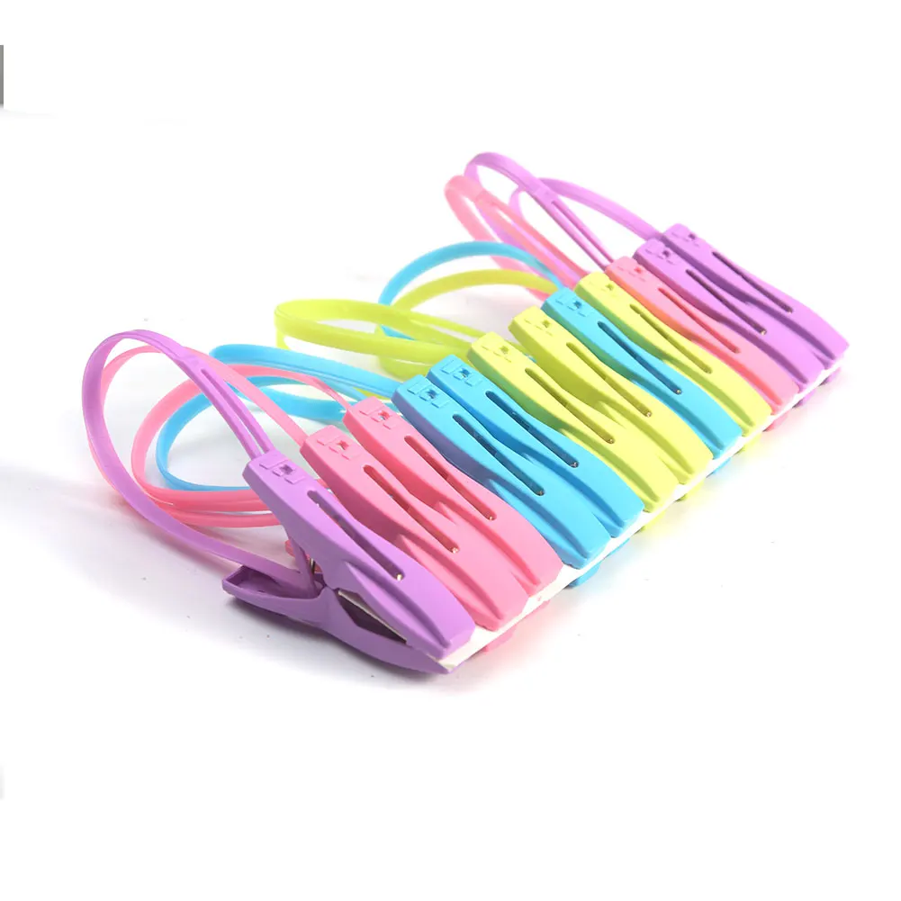 Детские заколки-клипсы веревка для белья вешалка с зажимом | Дом и сад