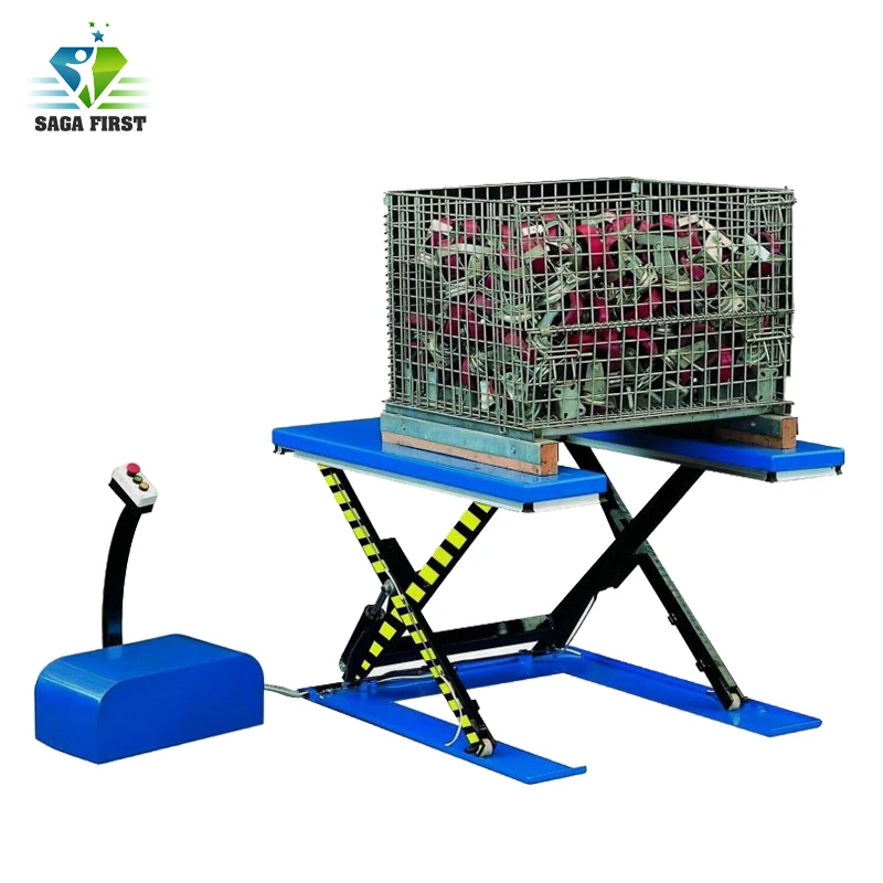 

1m Low profile U Type Hydraulic Scissor Lift Platform Factory Promotion