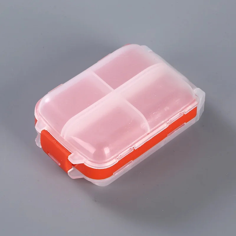 

Women Pill Case 3 Layers 8 Grids Pill Box Organizer 2021 Vitamin Medicine Splitter Tablet Dispenser Container Empty Drugs Boxes