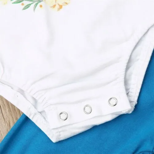 Одежда для новорожденных девочек от 0 до 24 месяцев Белый боди с рукавами летучая