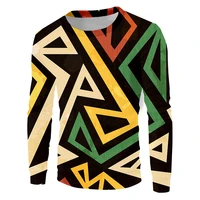 ujwi winter man 3d printed striped colorful geometry plaid new sweatshirt personality plus size 6xl tops unisex pullover hoodie