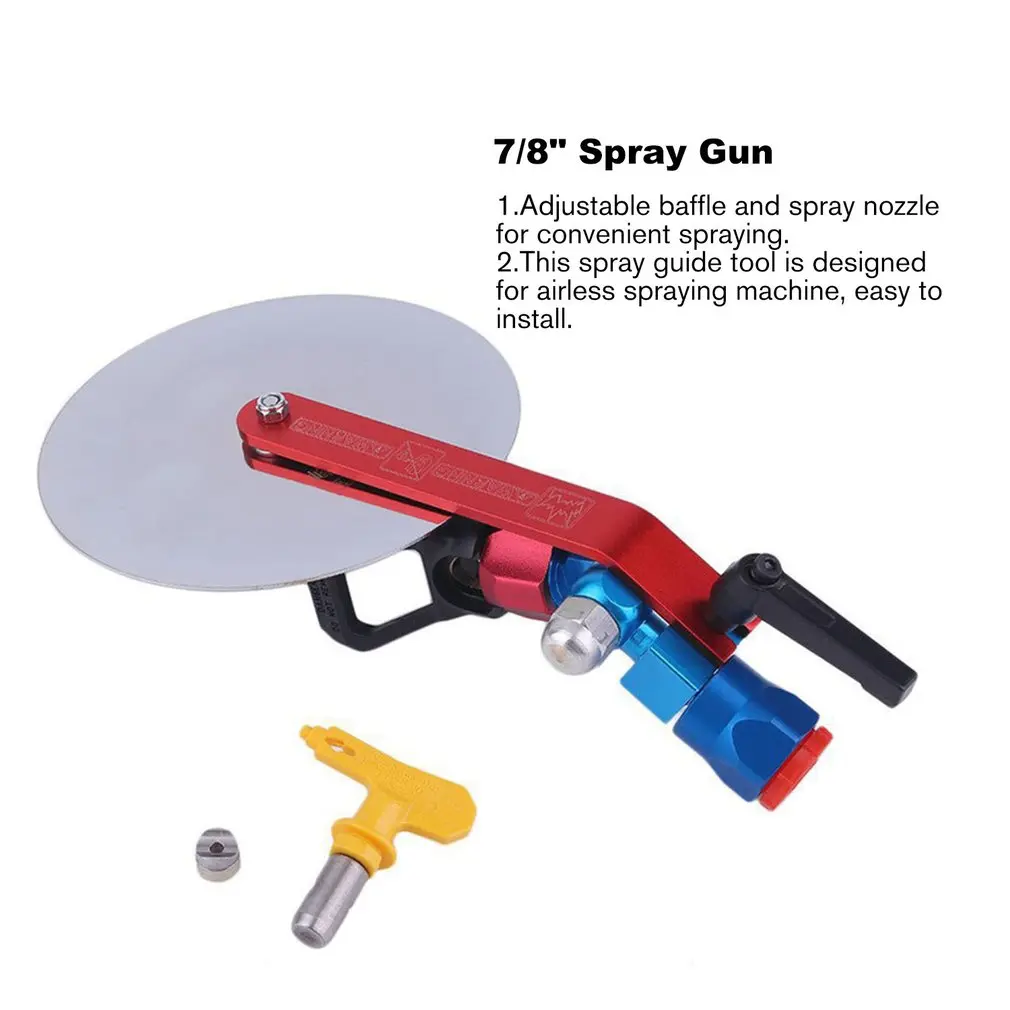 7/8&quot Spray Gun Paint Sprayer Guide Power Tool Airless Tip of Spraying Machine Sandblaster for Wagner Titan | Инструменты