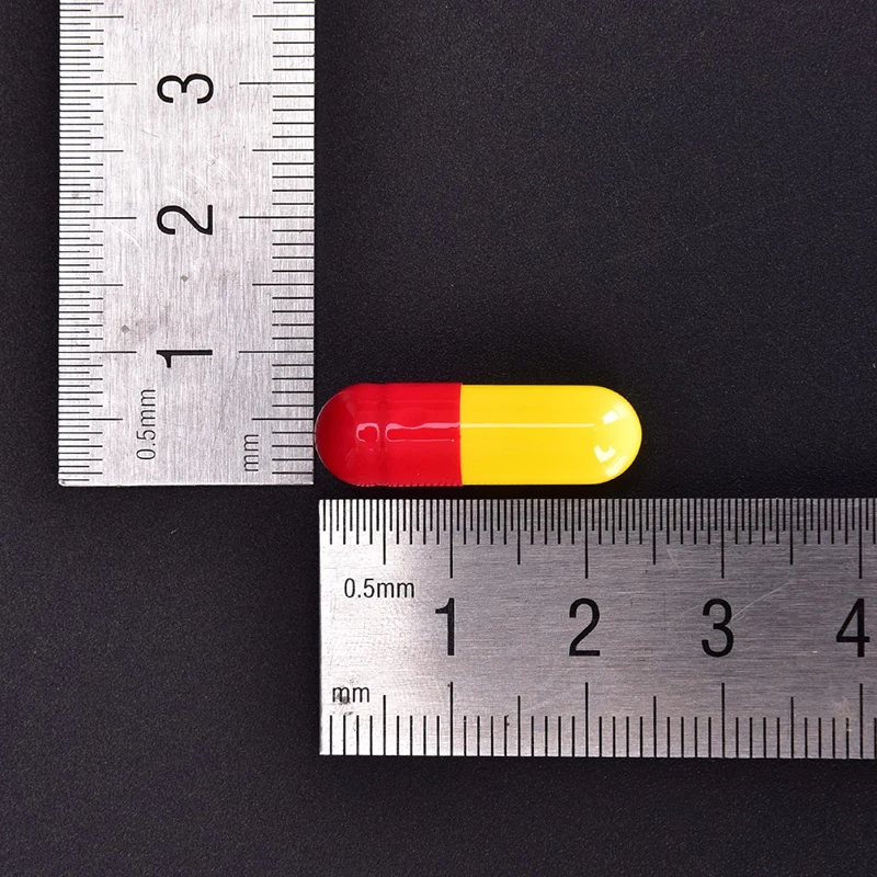 

1000pcs Capsules Separated box All Kinds Of Colored Empty Hard Gelatin Capsules Pill Vcaps Gel Halal Separated Box