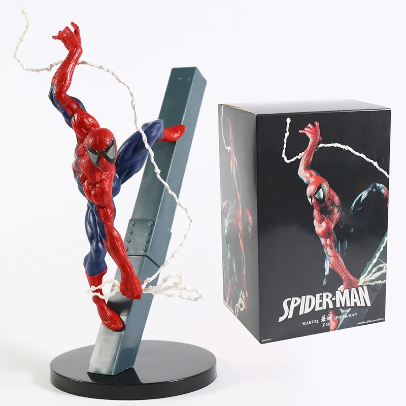 

Goukai Marvel Spiderman Figure PVC Model Toys Decoration Figurine Gifts