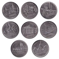 transnistria coin europe new original coins 8pieces full set collectible edition real rare unc commemorative coin 2014