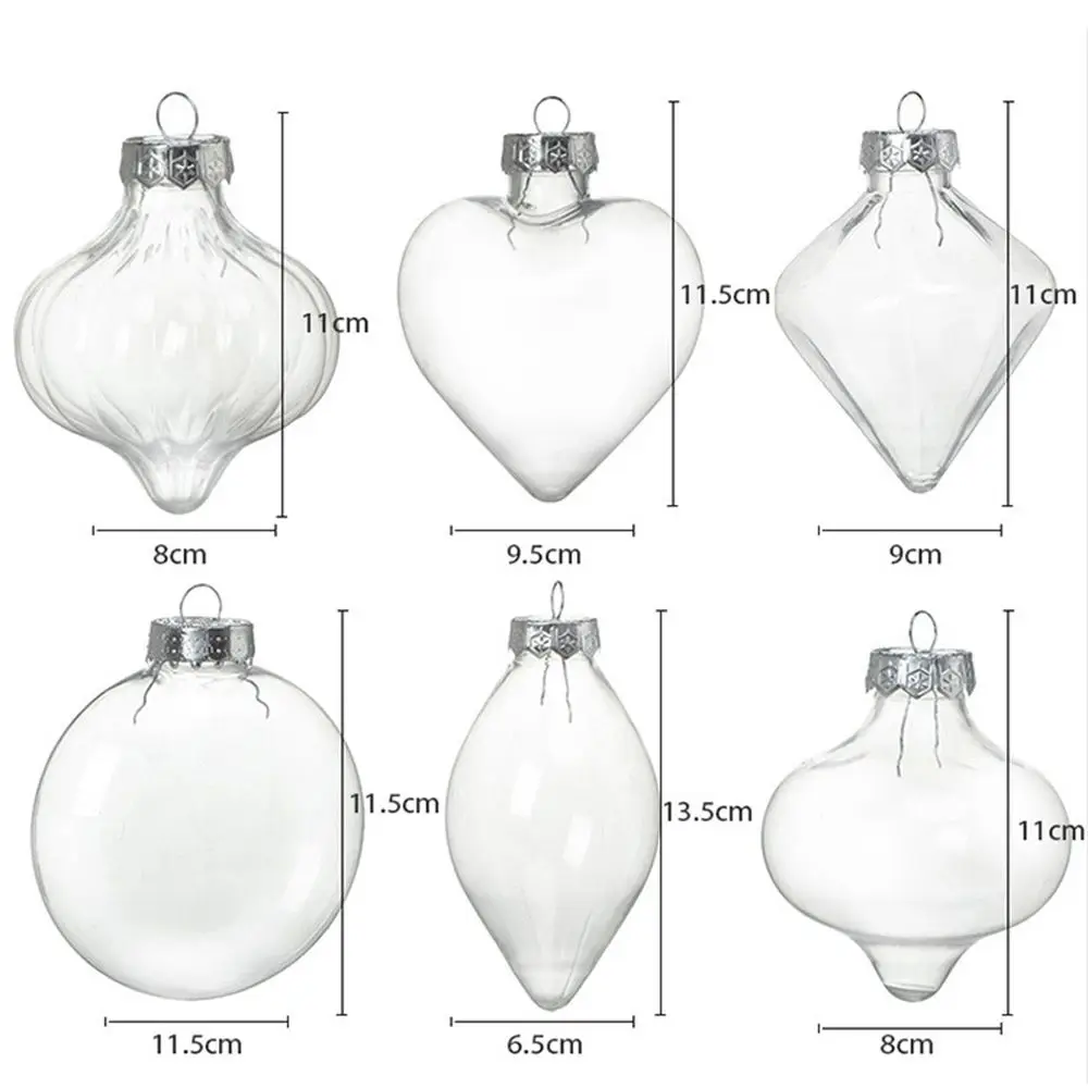 1 шт. прозрачная стеклянная коробка для шаров | Дом и сад