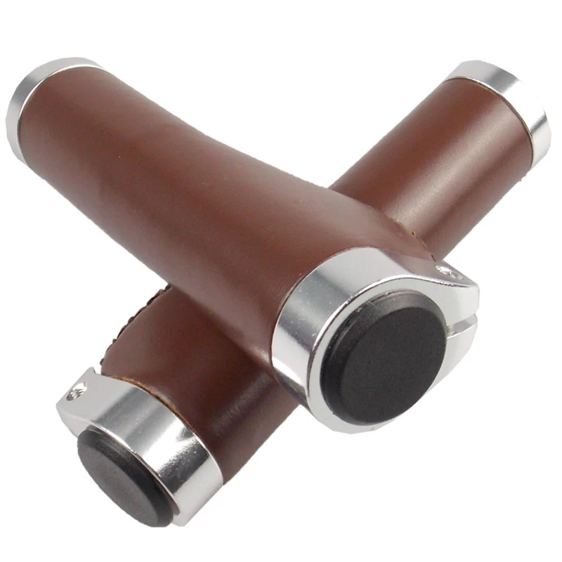 Противоскользящие ручки для руля велосипеда из искусственной кожи