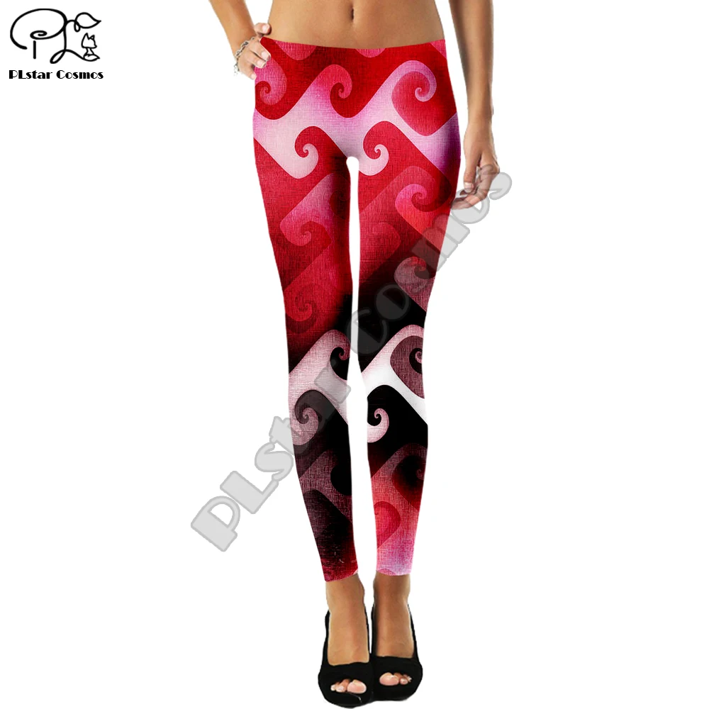 Красочные Леггинсы образец Женская пищевой конфеты фруктового шить леггинсы с