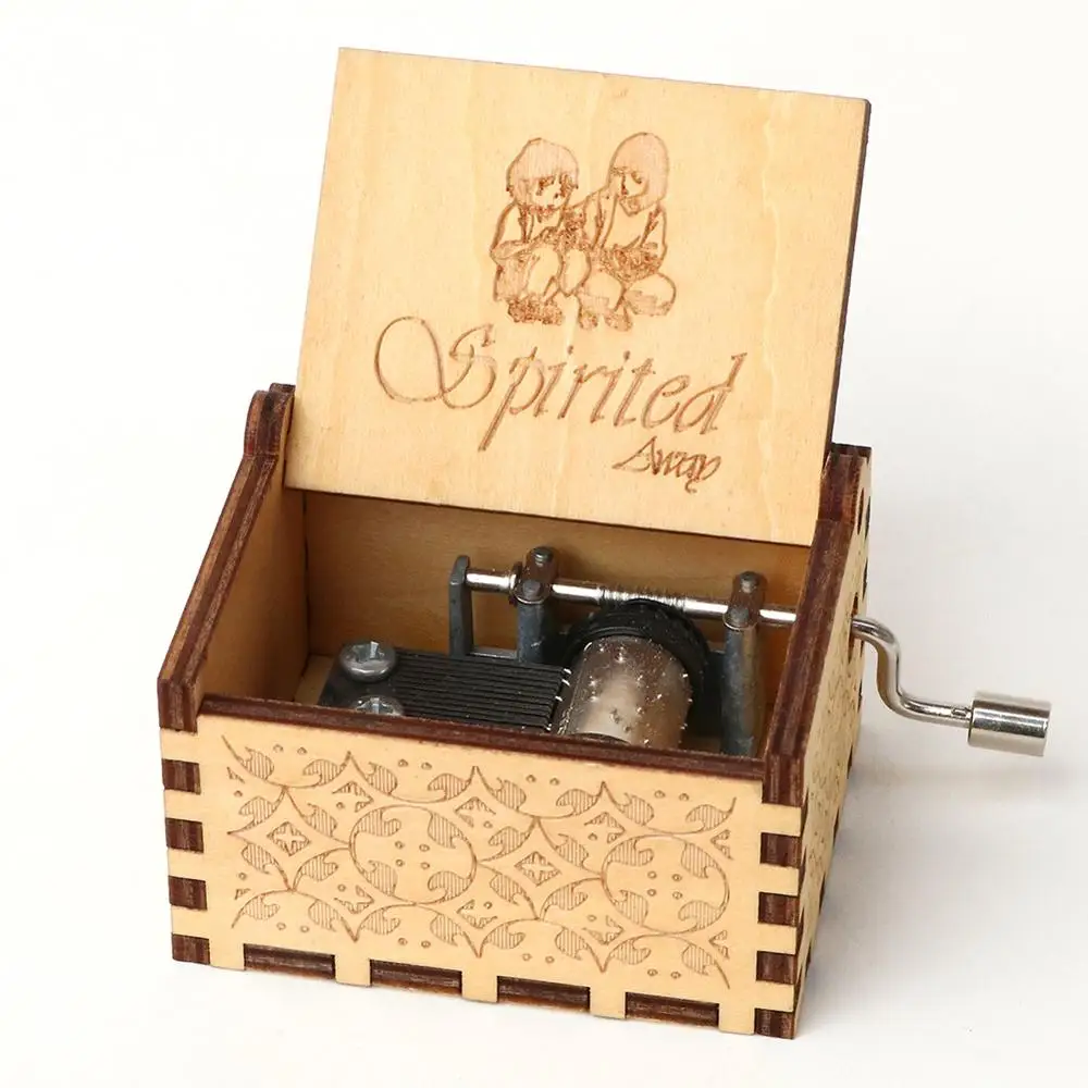 Музыкальная шкатулка Y-Wooden с призраками подарок на день рождения рождественский
