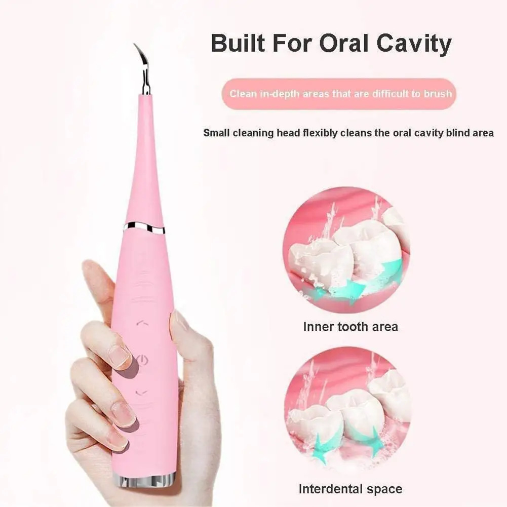 

Electric Ultrasonic Sonic Dental Scaler Tooth Calculus Remover Cleaner Tooth Stains Tartar Tool Whiten Teeth Tartar Remove