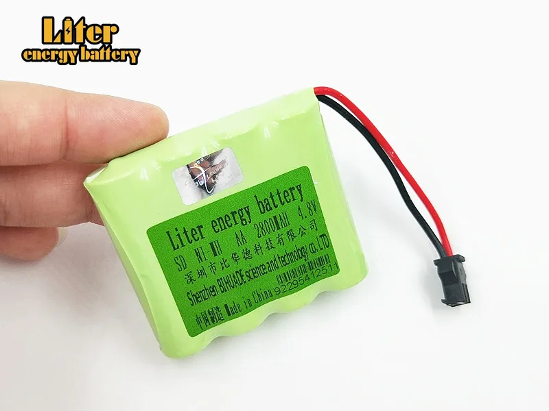 5 шт. Ni MH 4 8 V 2800mAh игрушка с пультом дистанционного управления электрическое