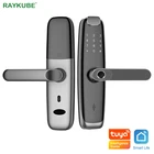 RAYKUBE X8 Wifi биометрический отпечаток пальца интеллектуальное приложение Tuya пароль IC карта электронный дверной замок Домашняя безопасность без ключа