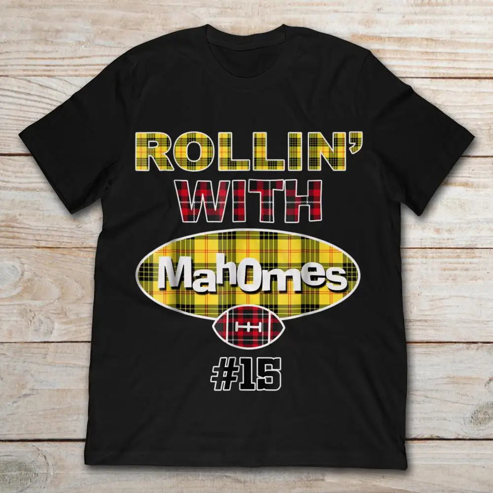 Футболка Rollin' With madoms #15 Патрик махомс Чифс|Мужские футболки| |