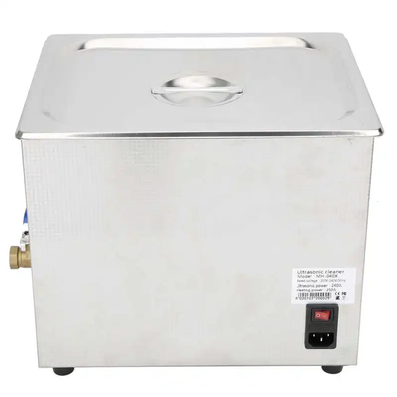 

Ultrasonic Cleaner 10L Digital Display Ultra Sonic Tank Bath Cleaning Heater Timer MH-040X Sonic Cleaner