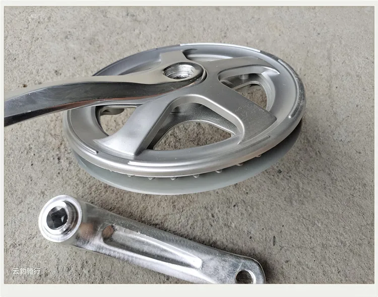 Велосипедный односкоростной зубчатый диск 40 зубьев алюминиевый сплав двойной