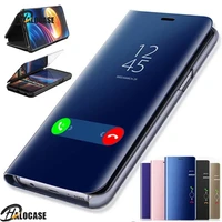 smart mirror flip cover for samsung galaxy a02s a12 a32 a42 a52 a51 a50 a71 a41 a31 a21s a11 m31 s m51 m 21 m11 stand case coque