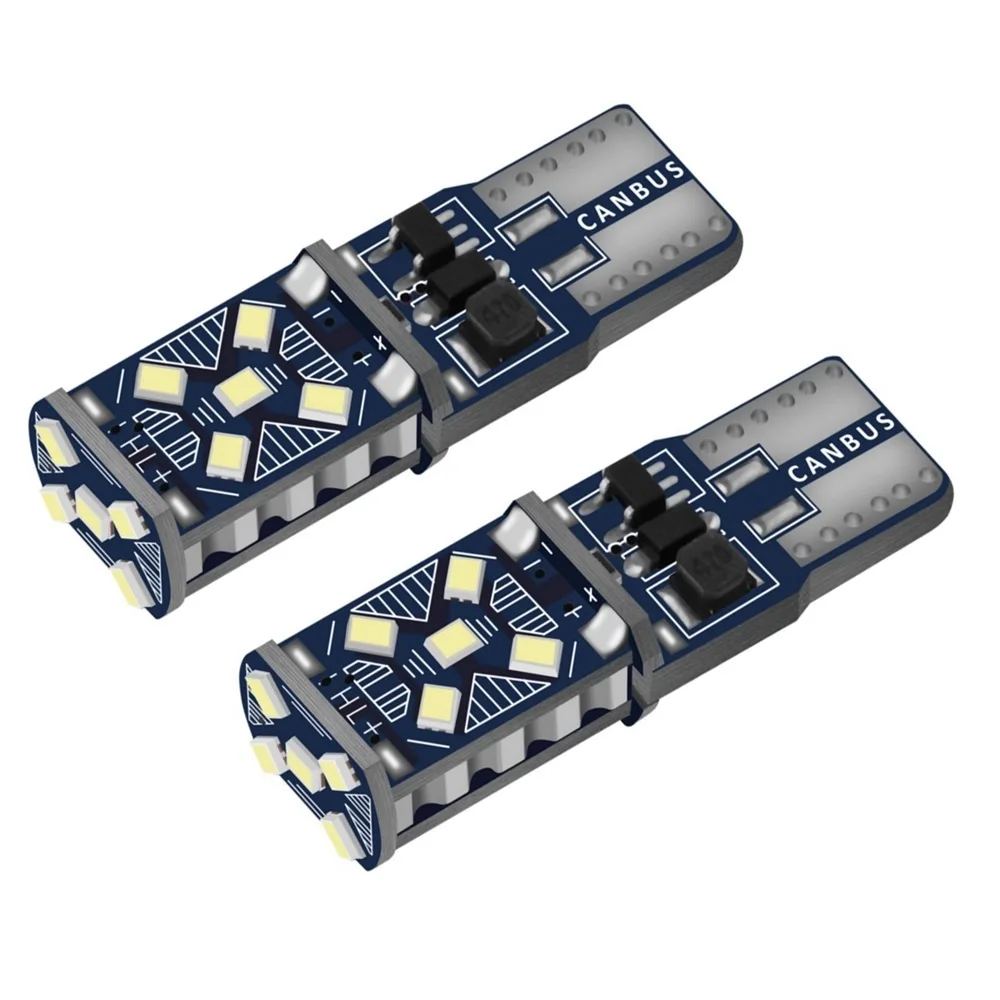 2 шт. T10 W5W Новый супер яркий светодиодный габаритный фонарь с поворотной стороной