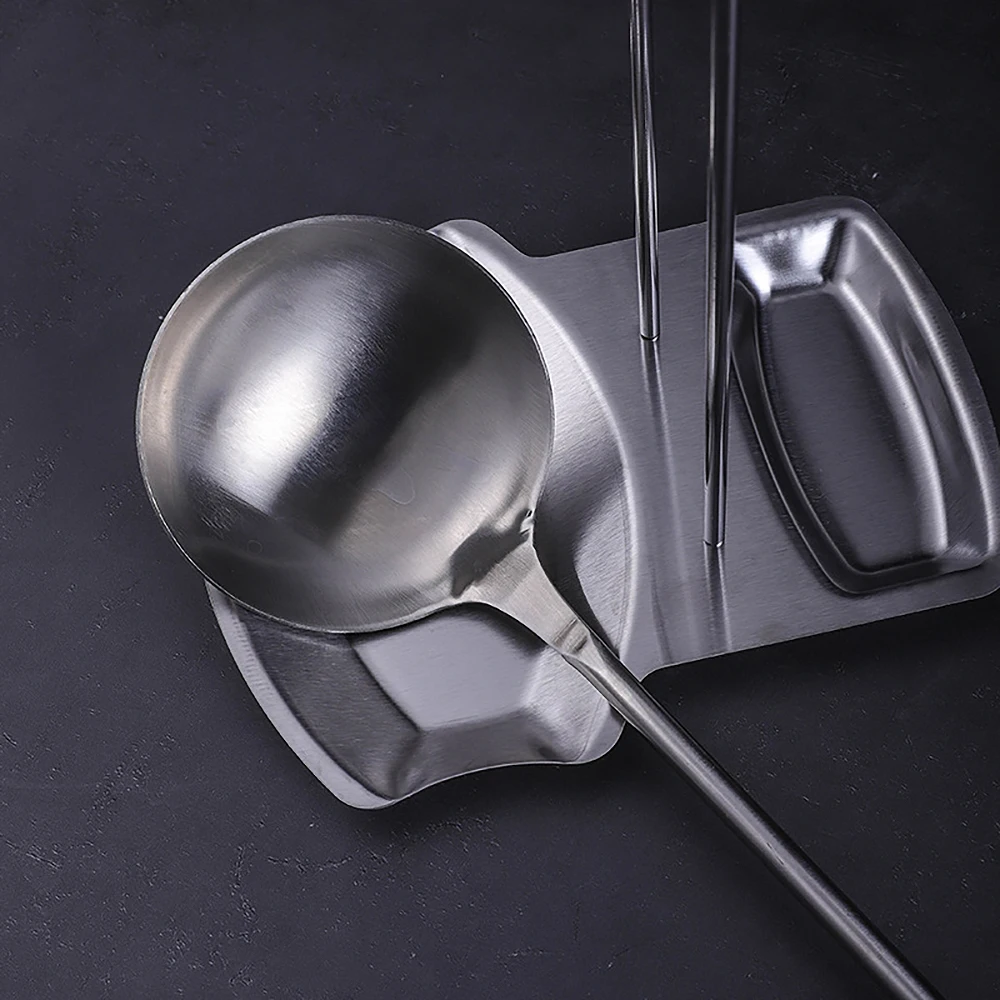1pcs Stainless Steel Pot Lid Shelf Kitchen Removable Rack Organizer Pan Stand Sponge Spoon Holder Dish | Дом и сад