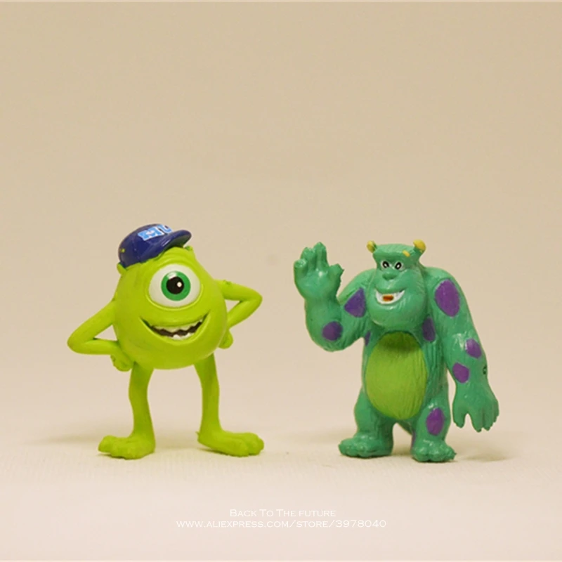 Disney Monsters Universal Wazowski Sullivan 3 5 см 2 шт./компл. фигурки аниме коллекционная фигурка