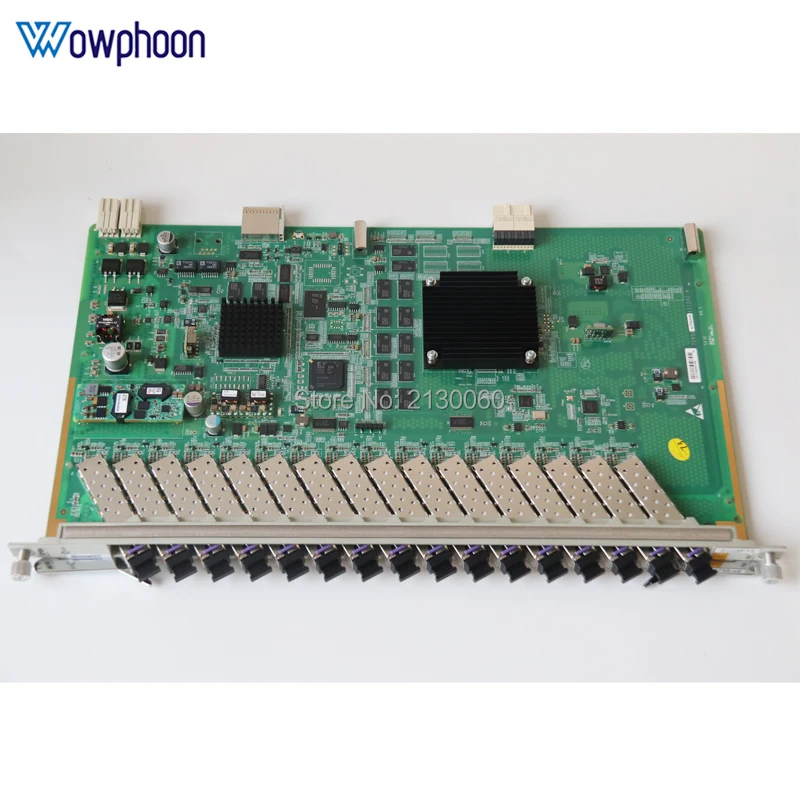 Оригинальный ZTE GTGH C + плата 16 портов GPON с SFP модули для C300 C320 OLT|Оптоволоконное
